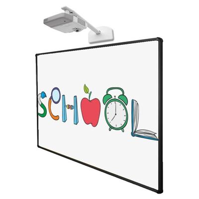 Interactive Smart Whiteboard with 10-Point Touch Infrared Technology and Multi-OS Compatibility for Education and Business