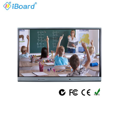 3840x2160 VGA Infrared Touch Whiteboard 86 Inch With I3 I5 I7 Processor