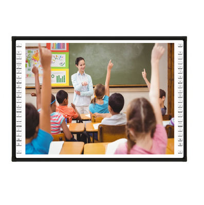 Aluminum 82in Pizarra Digital Interactive Board CE CB Certificated