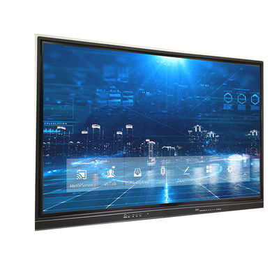 55 65 75 86 Inch Wifi OPS IR Interactive Whiteboard Tempered Glass
