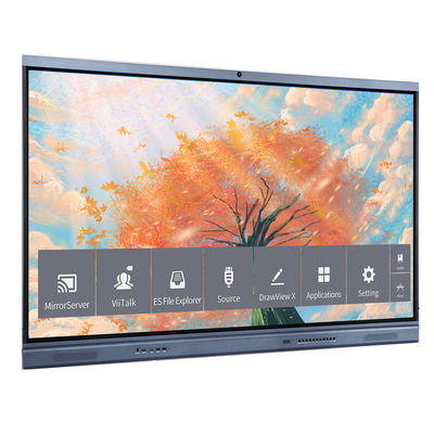 20Touch Point 75 Inch LCD Smart Board For Interactive Touch Solutions In School Office Conference Interactive flat Panel