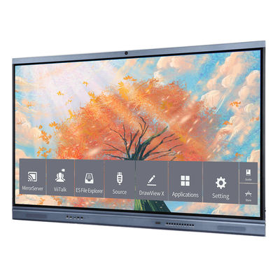 20Touch Point 75 Inch LCD Smart Board For Interactive Touch Solutions In School Office Conference Interactive flat Panel