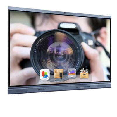 86 Inch Android OS LED Interactive Whiteboard Portable 32G EMMC