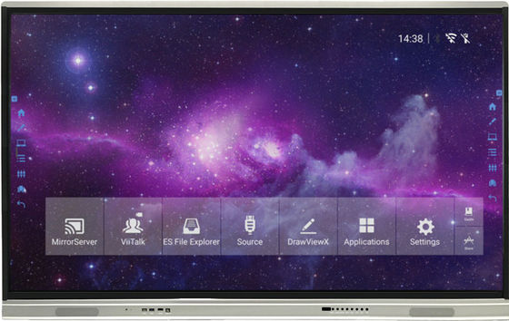 Interactive Touch Screen Whiteboard New Generation Aluminium Frame