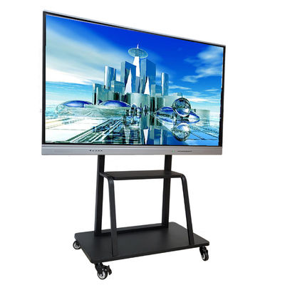 86 Inch 4K Android Touch Screen Interactive Whiteboard FCC For Education