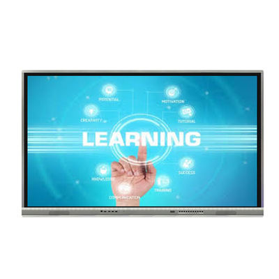 Gray Black Frame Color LCD Smart Board with 50000 Hrs Life Cycle