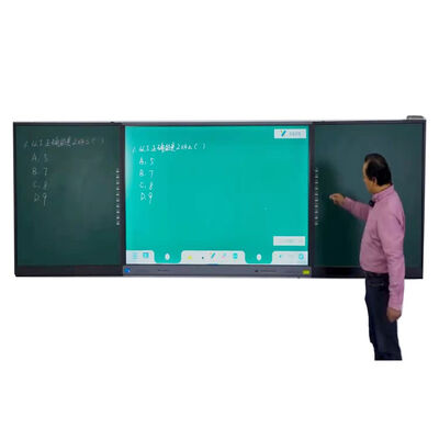 Multi Finger Interactive Intelligent Blackboard with 75/86 Inch Display and 3840*2160 Resolution