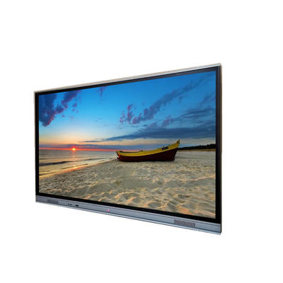 4K Interactive Whiteboard IFPD Smart Monitors Multi Touch Screen Display With Camera&mic All In One Computer For School