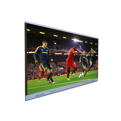 CE 4mm Glass LCD Infrared Smart Board Support Windows Linux Aluminum Alloy Frame