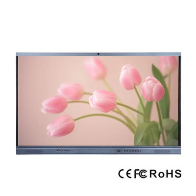 Android 9.0 Smart LED Board Infrared Touch Screen Monitor With Built In Camera And MIC