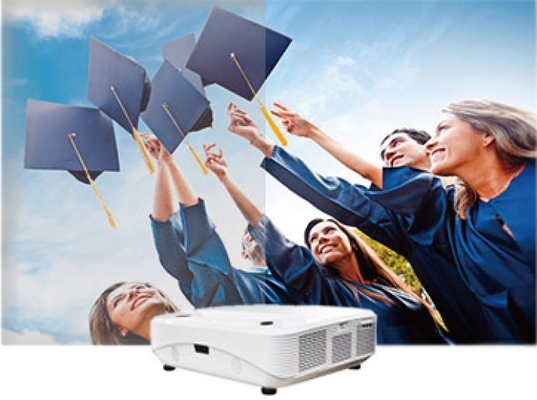 4K Ultra Short Throw Laser Projector 3600lm Portable Projector For Interactive Whiteboard