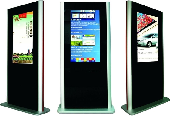 Interactive Touch Screen Kiosk Digital Signage Software 43 55 65 Inch Indoor Floor Standing Digital Signage