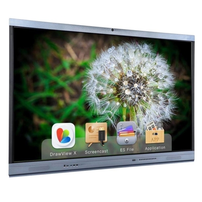 Android 11 IR Interactive Whiteboard 65 75 86 inch YL Series Flat Panel Display USB Port OTA Multi Touch Points For Kids