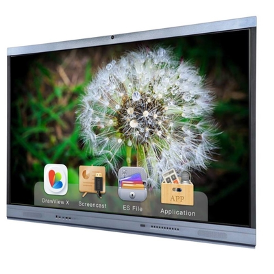Android 11 IR Interactive Whiteboard 65 75 86 inch YL Series Flat Panel Display USB Port OTA Multi Touch Points For Kids