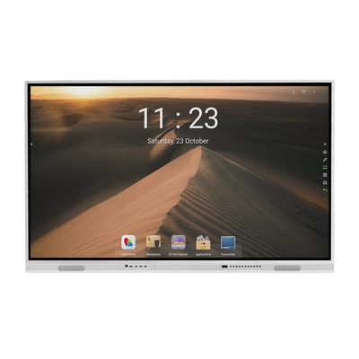 Android 11 IR Interactive Whiteboard Touch Frame 6+64G Camera Mic Type-C Optional Board Display For Office