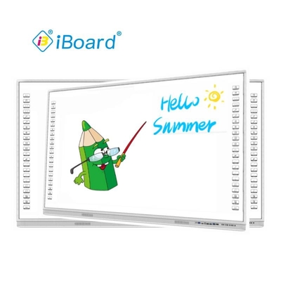 92.2 Inch All In One Interactive Whiteboard Wall Mounted Built In Android System