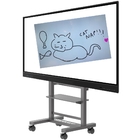 75 Inch Interactive Touch Screen Monitor With OPS Mobile Stands For Option