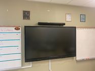 75 LED Interactive Boards 20 Touch Points With 0 GAP Smart Touch Whiteboard