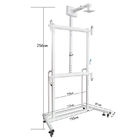 Carbon Steel Interactive Whiteboard Stand 100kg Load Capacity