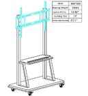 Mobile Stand for Interactive boards Touch Screen Panel Adjustable height suit for size 52"~86"