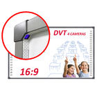 Smart Class Optical Interactive Teaching Whiteboard For School Education 2 Cameras Black Frame