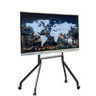 75 Inch Interactive Touch Screen Whiteboard 1651x929mm, Android8.0, Black and Silver