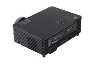 Cheap Price Portable Short Throw Laser Lamp Projector 3200lm 30''-300'' Size With Black Color