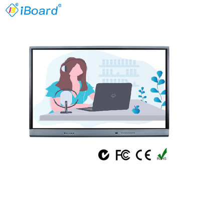 86 Inch 350cd/M2 Touch Screen Interactive Whiteboard FCC For Meeting