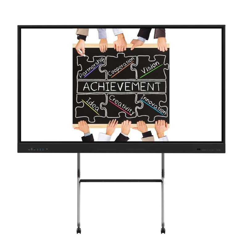 55 65 75 Inch IR Interactive Whiteboard Finger Multi Touch Smart LCD Display Overlay Touch Frame For Conferenc Education