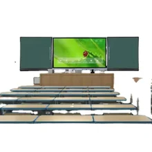Advanced Interactive Blackboard With Voice Facial Ai Recognition DLED Display Multi Touch Whiteboard Monitor For Teach