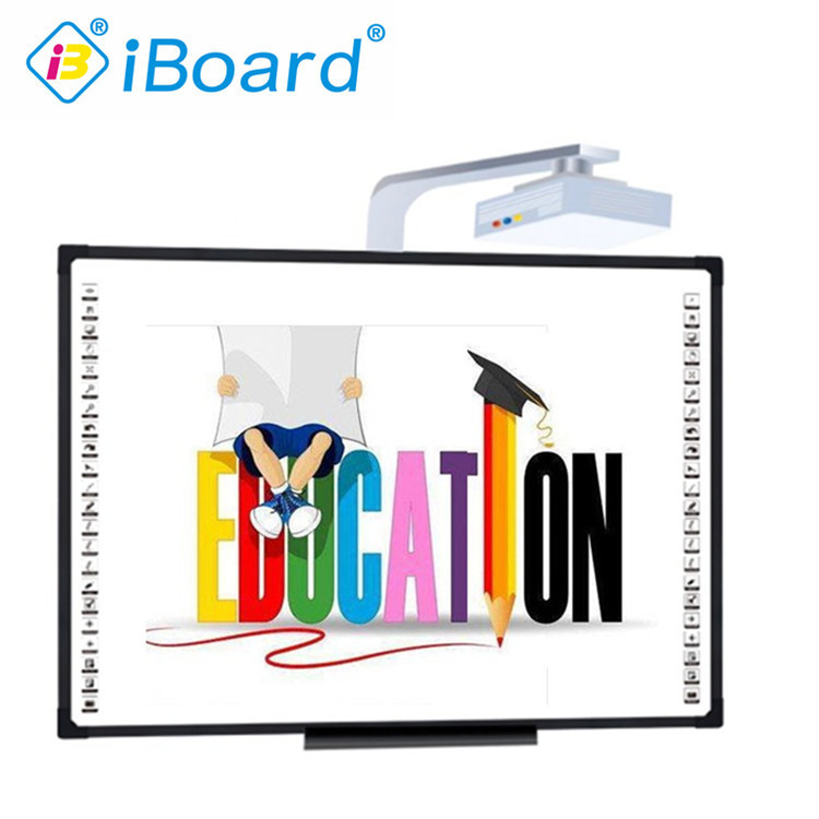 Highly IR Interactive Whiteboard With Infrared Touch Technology And Optional Projector PC For Unversity Office Center