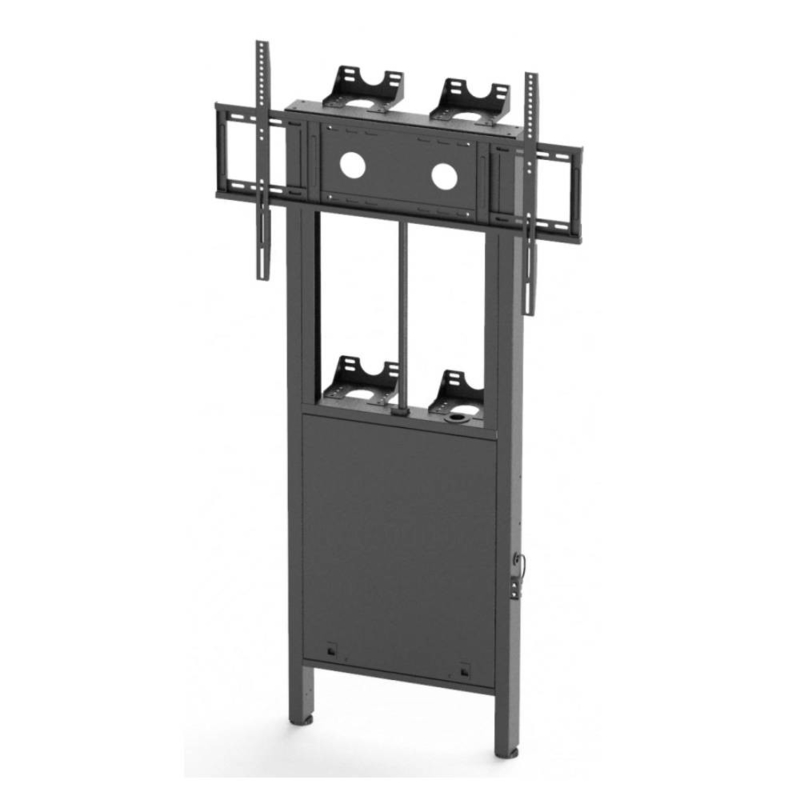 Adjustable Height Interactive Whiteboard Stand For Smart TV Touch Monitos Floor Or Wall Mounting Use