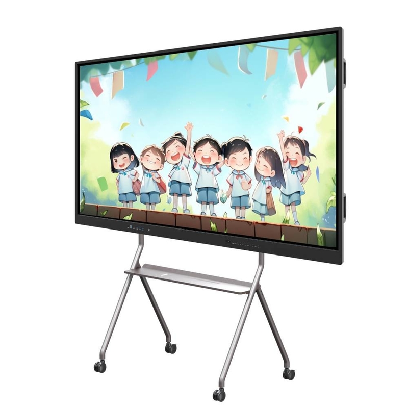 98 Inch Interactive Flat Panel With 16 9 Display Rate And Bluetooth Wireless Connectivity