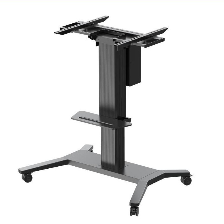 Interactive Smart Board Stand With Tilt And Heigh Adjustable For Size 55~86 Inch Boards