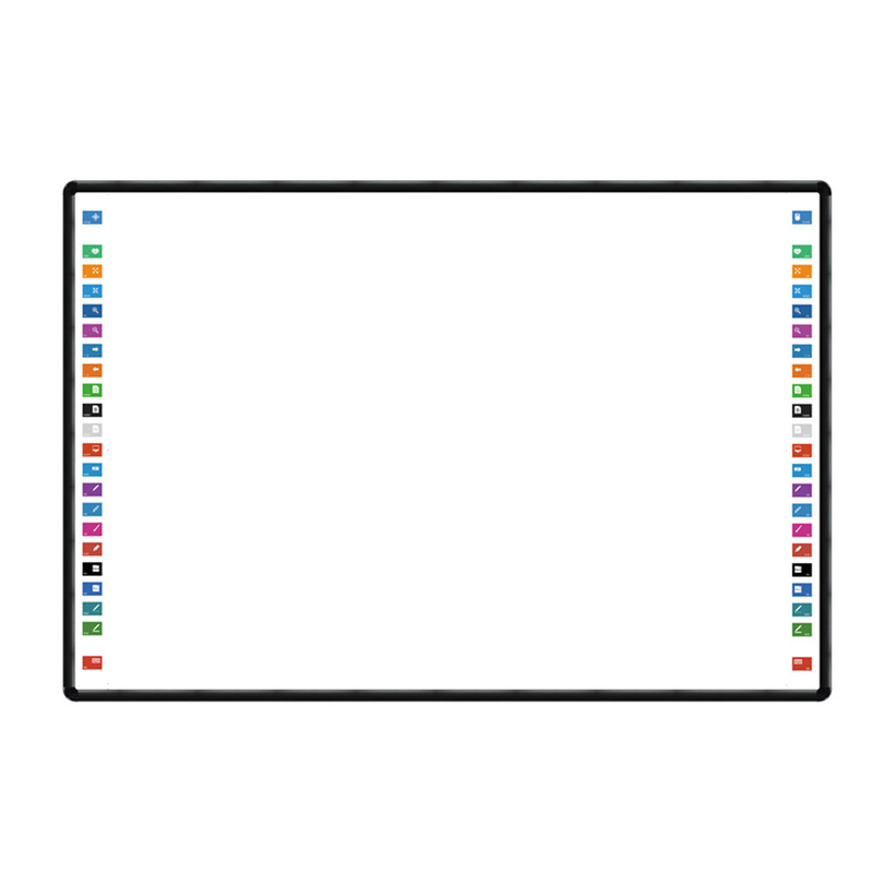 82 inch Multi IR touch Interactive USB Board with 2mm Accuracy Wall Mount Installation / Gesture Recognition