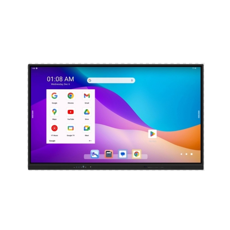 Latest Android (16+256GB) 86 Inch Interactive LCD Smart Board For Class And Office