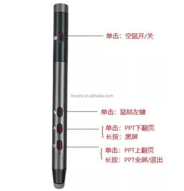Micro USB Intelligent Pen 2.4GHz RF Wireless For Interactive Touch Panel Android Pen For Touch Screen Monitor