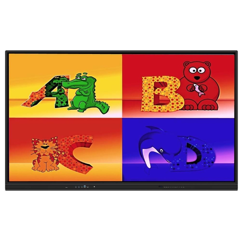 EDLA Google Certified Android 13 16+256G Wifi Bluetooth 50 Touch Points Wall Mounted Annotation Software For Schools