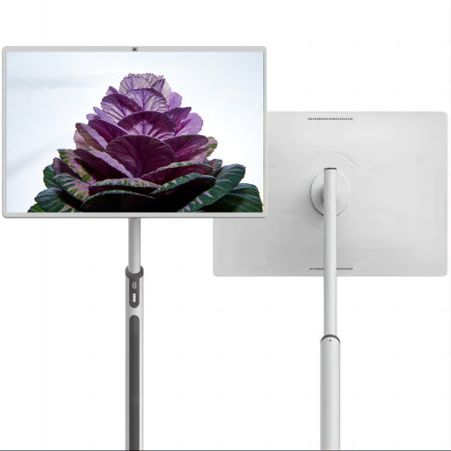 iBoard 32 inch Portable Smart Android Screen Indoor Movable Touch Screen Smart Tv Rotating Portable Tv For Live Streaming