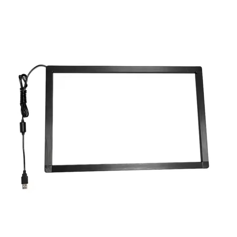 USB Connection 19 To 200 Inch Infrared Touch Open Glass Frame For Screens Video Wall Kiosk