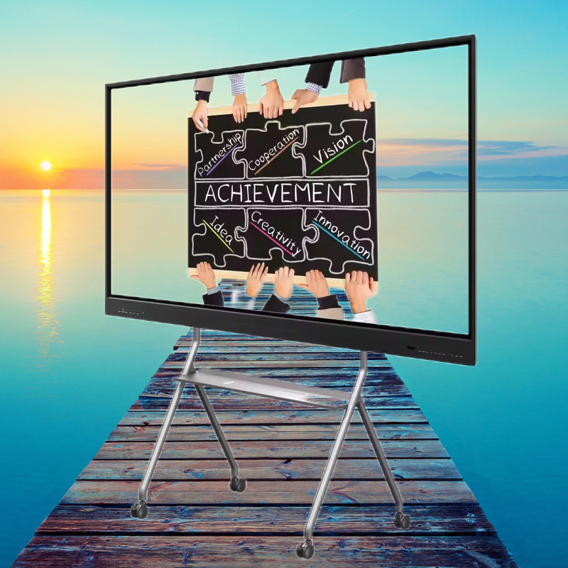 IBoard Factory 86 Inch Interactive Digital Whiteboard Smart Touch Panel Display for School Education Office Online Conference