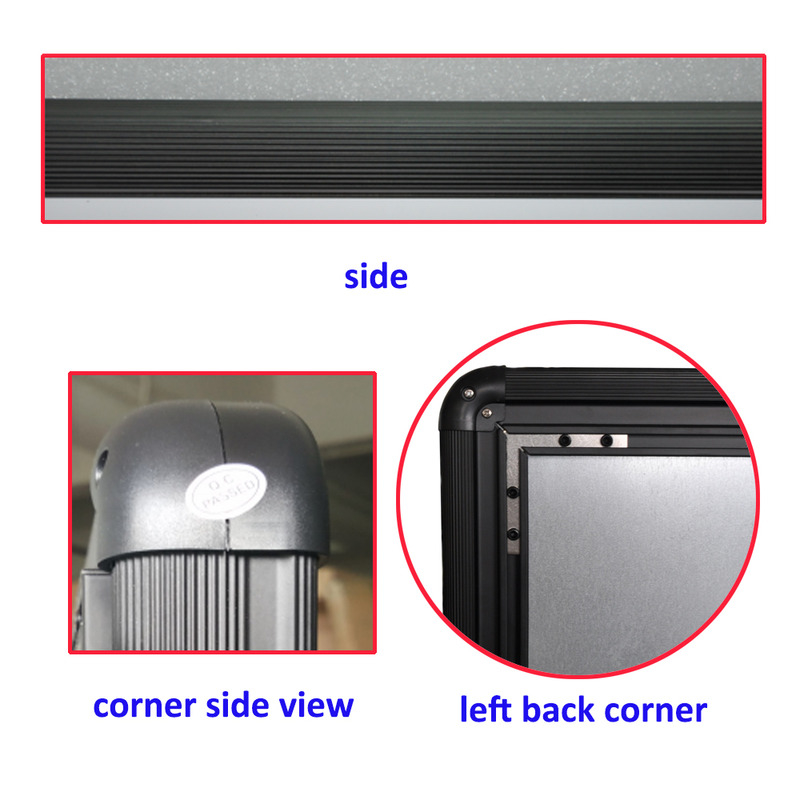 Nano Surface IR Interactive Whiteboard with Optional Side Bar and Galvanized Iron Sheet for Enhanced Writing Experience