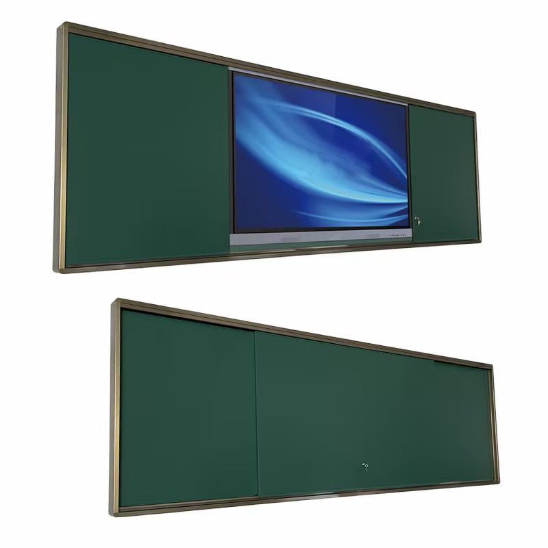 Interactive Intelligent Blackboard Android IR Touch Optional White/green/black and Chalk Writing Board Meeting Software Support