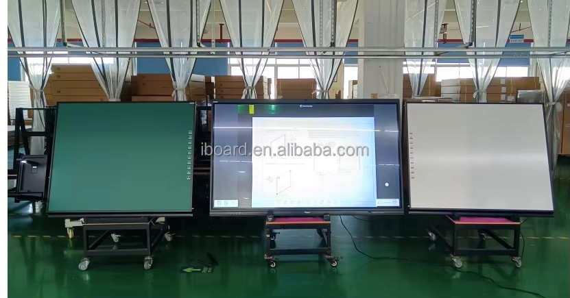Built-In Visualizer Infrared Smart Class Digital Interactive Whiteboard For School Education Educational Equipment For Teaching