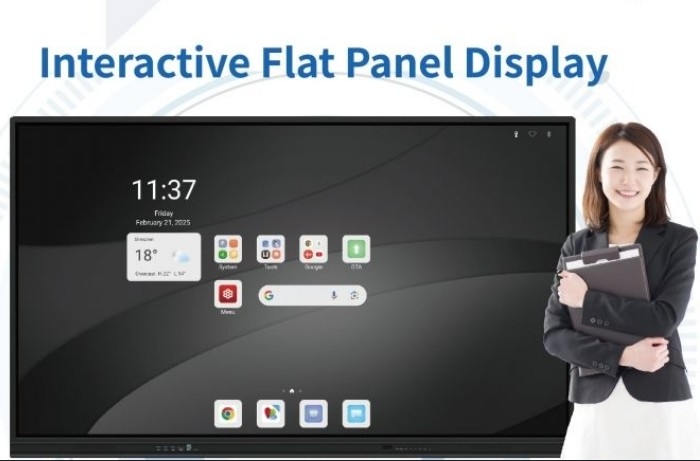 Latest Android (32+512GB) 86 Inch Interactive Flat Panel For Class And Office