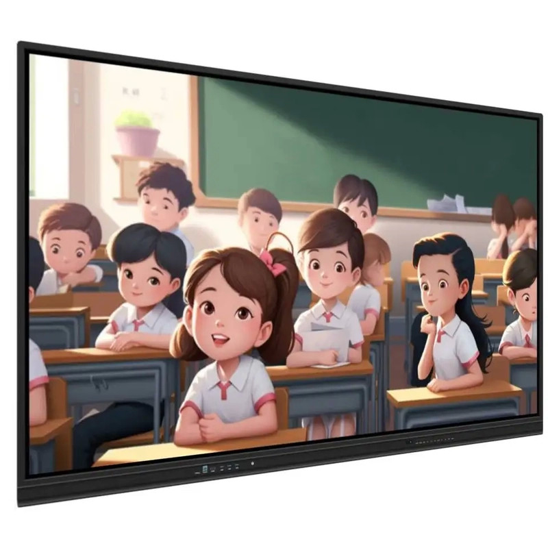 55 65 75 86 98 105 Inch 4K Digital Interactive Flat Panel Touch Screen Ai Smart Interactive Whiteboard for Classroom Conference