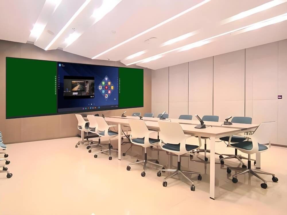 Android 75 86 Inch PC Blackboard Monitor with wireless share wifi cloud tools for school office meetings