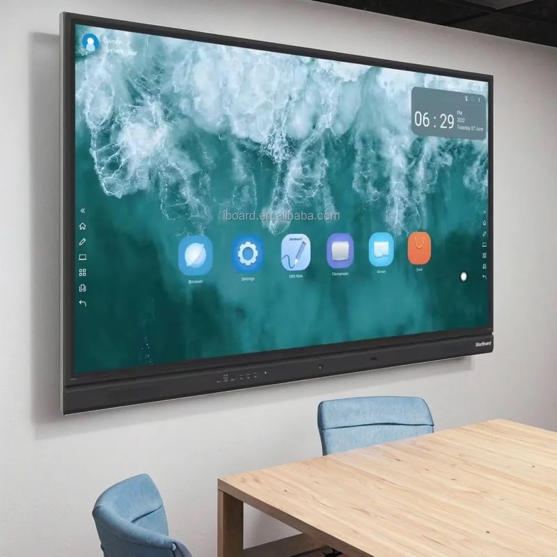 System Upgrade Made Simple Interactive Flat Panel Display with Infrared Touch and Remote Upgrade Over Internet Network
