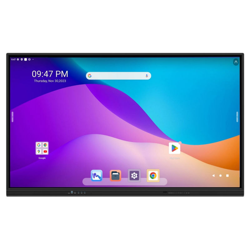 86-Inch Google EDLA Certified Interactive Smart Panel | Android 13 with Built-in Enjoy System | OPS Slot | Optional Camera & Mobile Stand