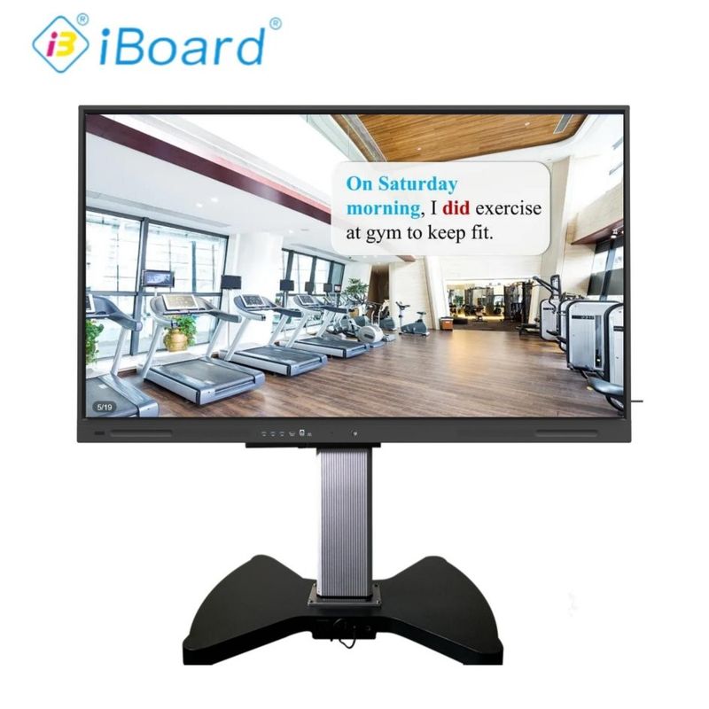 65 Inch 4K UHD Interactive Flat Panel Smart TV with New Android System Equipment For Classroom Office Meeting